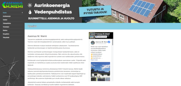 Asennus M. Niemi screenshot