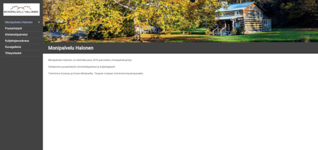 Monipalvelu Halonen screenshot