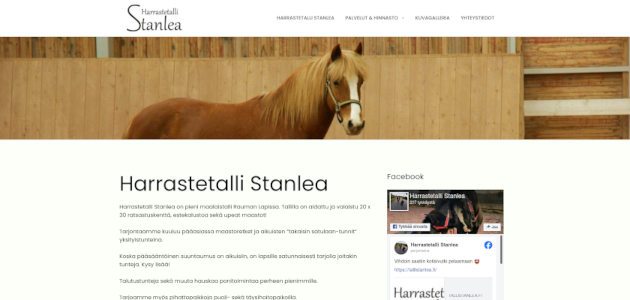 Harrastetalli Stanlea screenshot